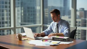 Compliance officer reviews online gambling laws